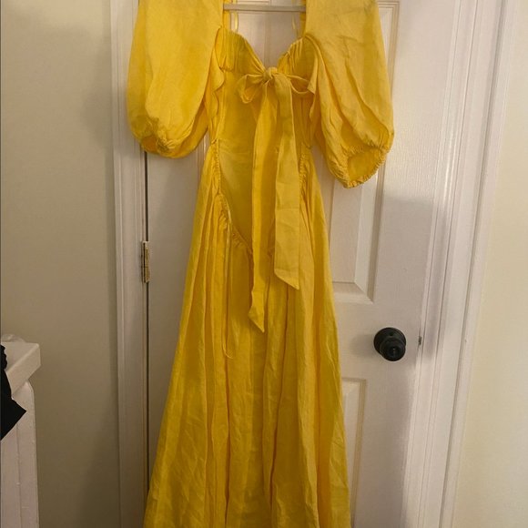 Yellow Mable Maxi dress - Picture 4 of 4